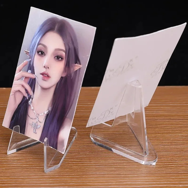 Transparent magnetic card holder 35PT support box set protection hard plastic sleeve triangle display stand baseball sports 240820