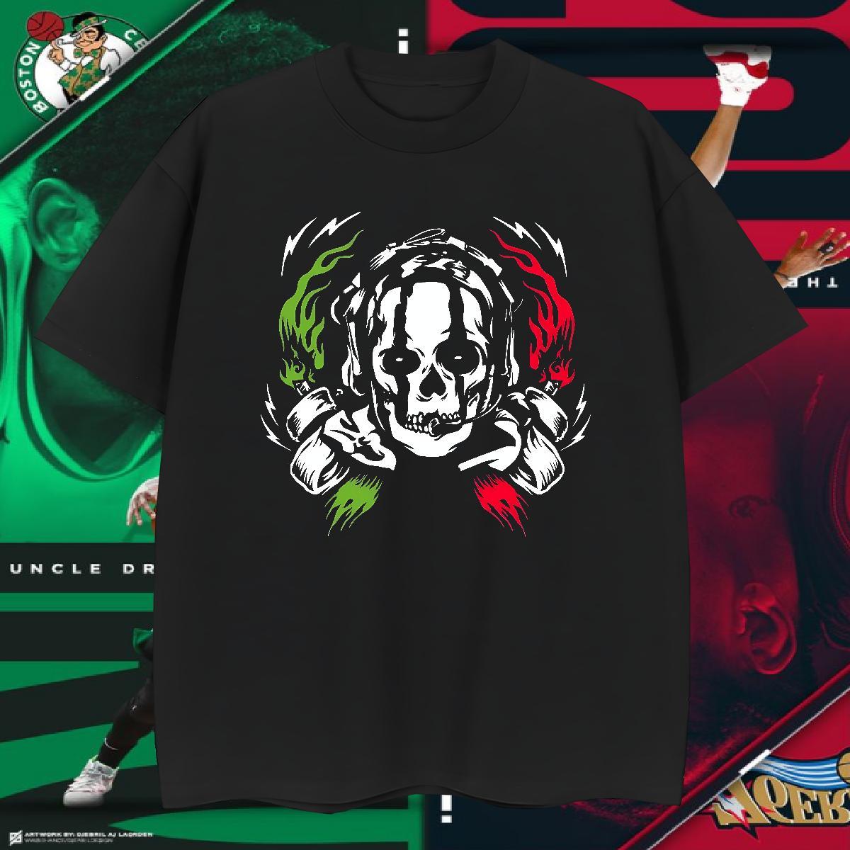 Man T Shirts 230g Cotton scary Anime Printing Street Short Sleeve Soft Graphic Men Tees Fashion New Cool Tops Tees