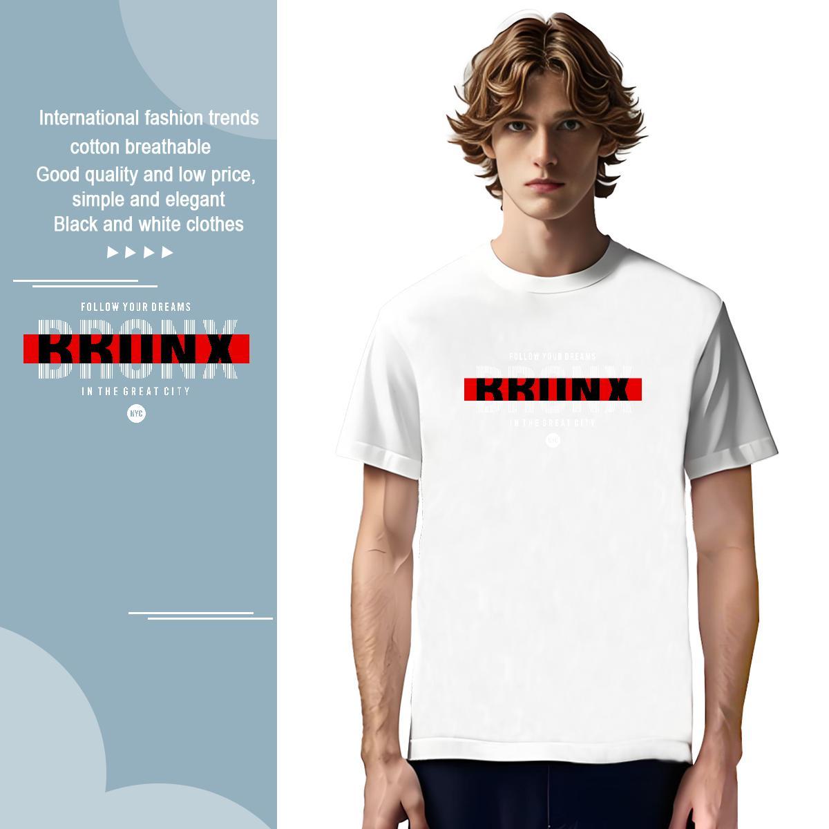 Wholesale letter Men T Shirts Casual Beach Men Tops Tees 230g 100% Cotton Stylist O-Neck Short Sleeve Custom Cartoon Tshirts