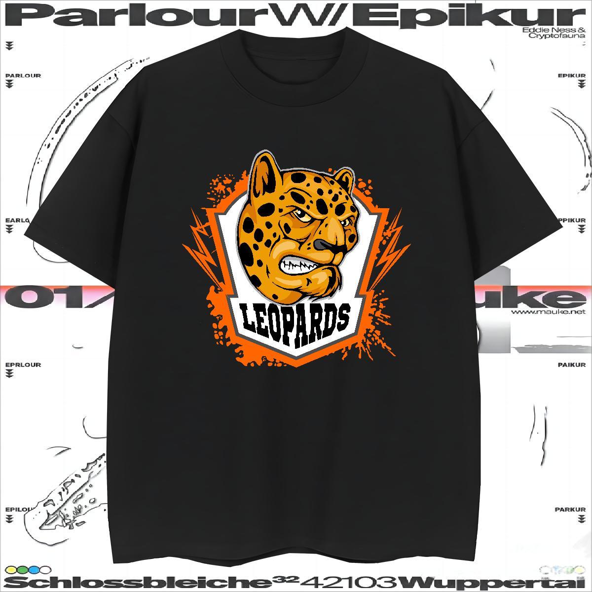 Comfortable Men T Shirts leopard O Neck Short Sleeves Street wear Hip Hop DIY 100% Cotton 230g Men Tees Fashion Casual Tops Shirt