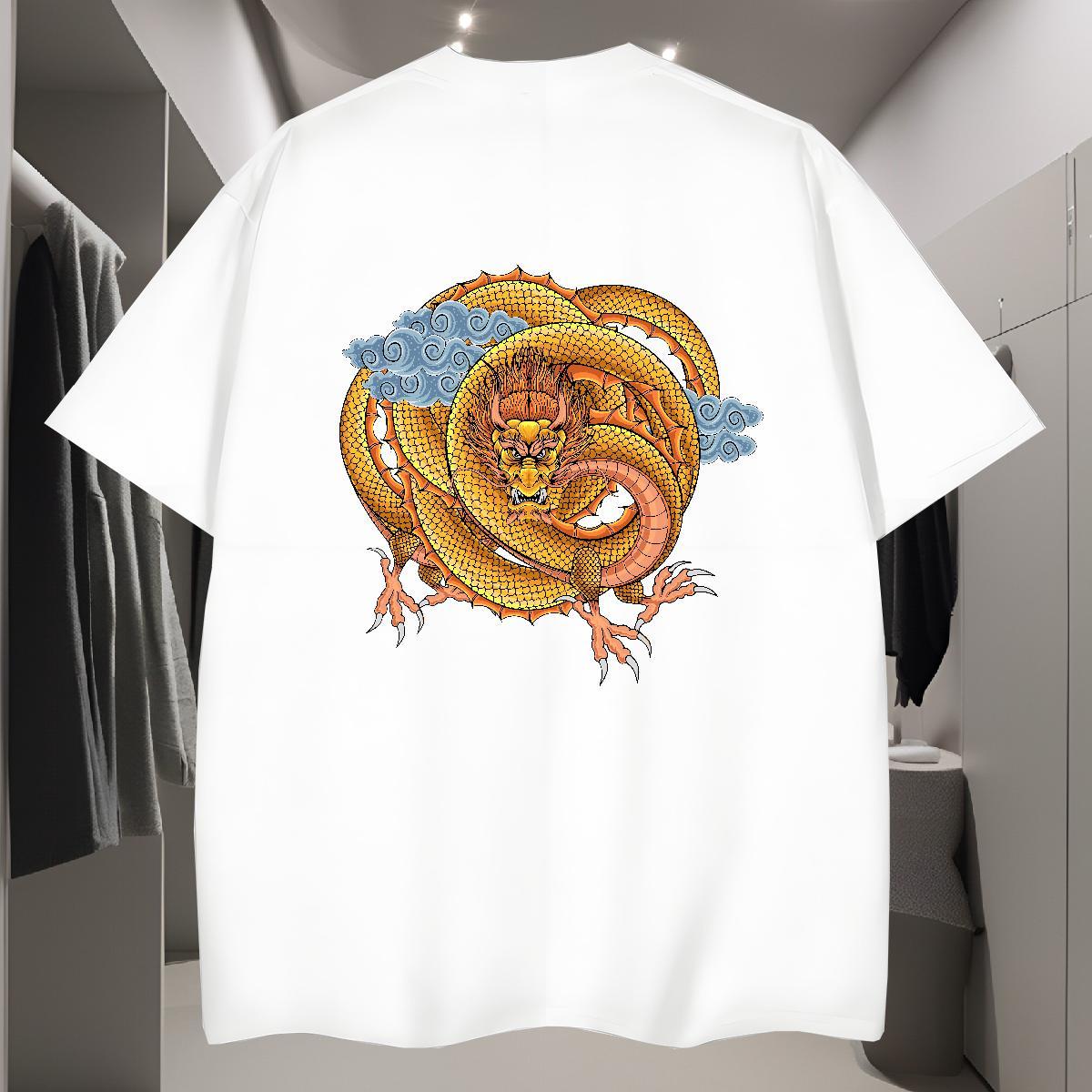 T shirt 100% Cotton 230g fierce Outdoor Breathable Crew Neck Custom Big Size Men Tshirts New Arrival Comfortable Clothes