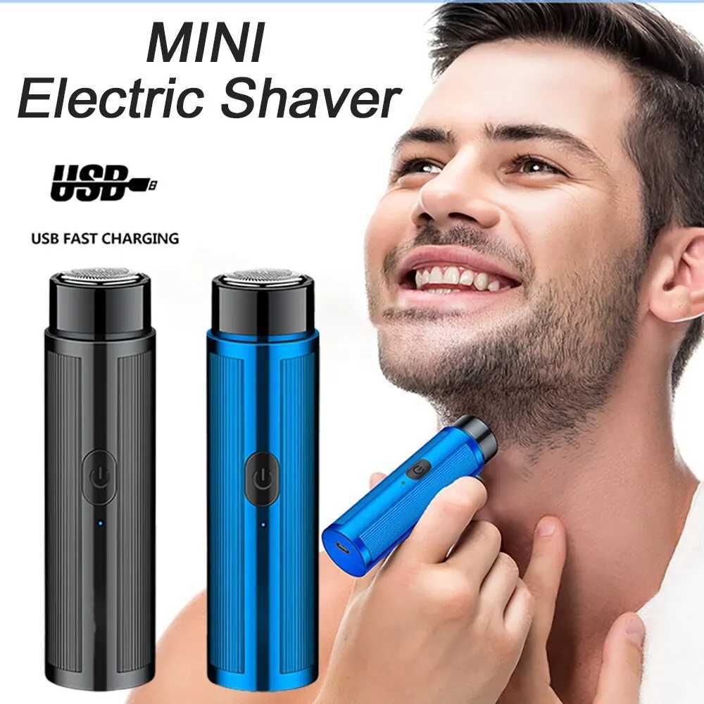Mini electric shaver mens automatic shaver trimmer car charging shaver portable shaver travel shaver W240819