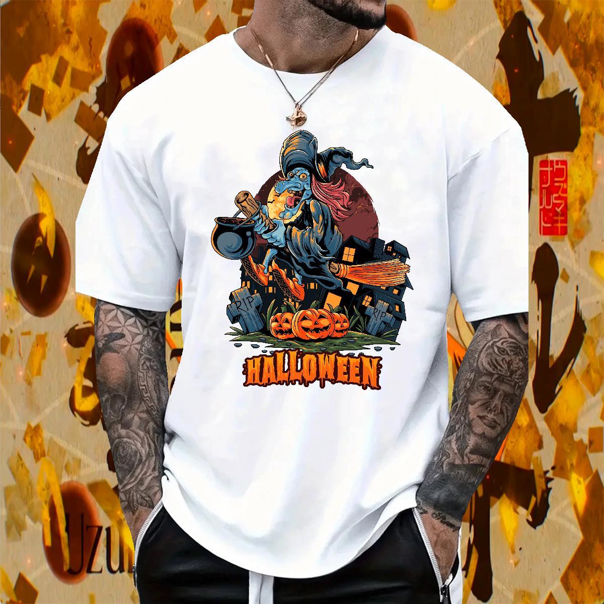 Casual New pumpkin Men Tops Tees 230g 100% Cotton T Shirts Men Asian Size Street wear Hip Hop Breathable Short Sleeve TOP Quality Tops Shirt