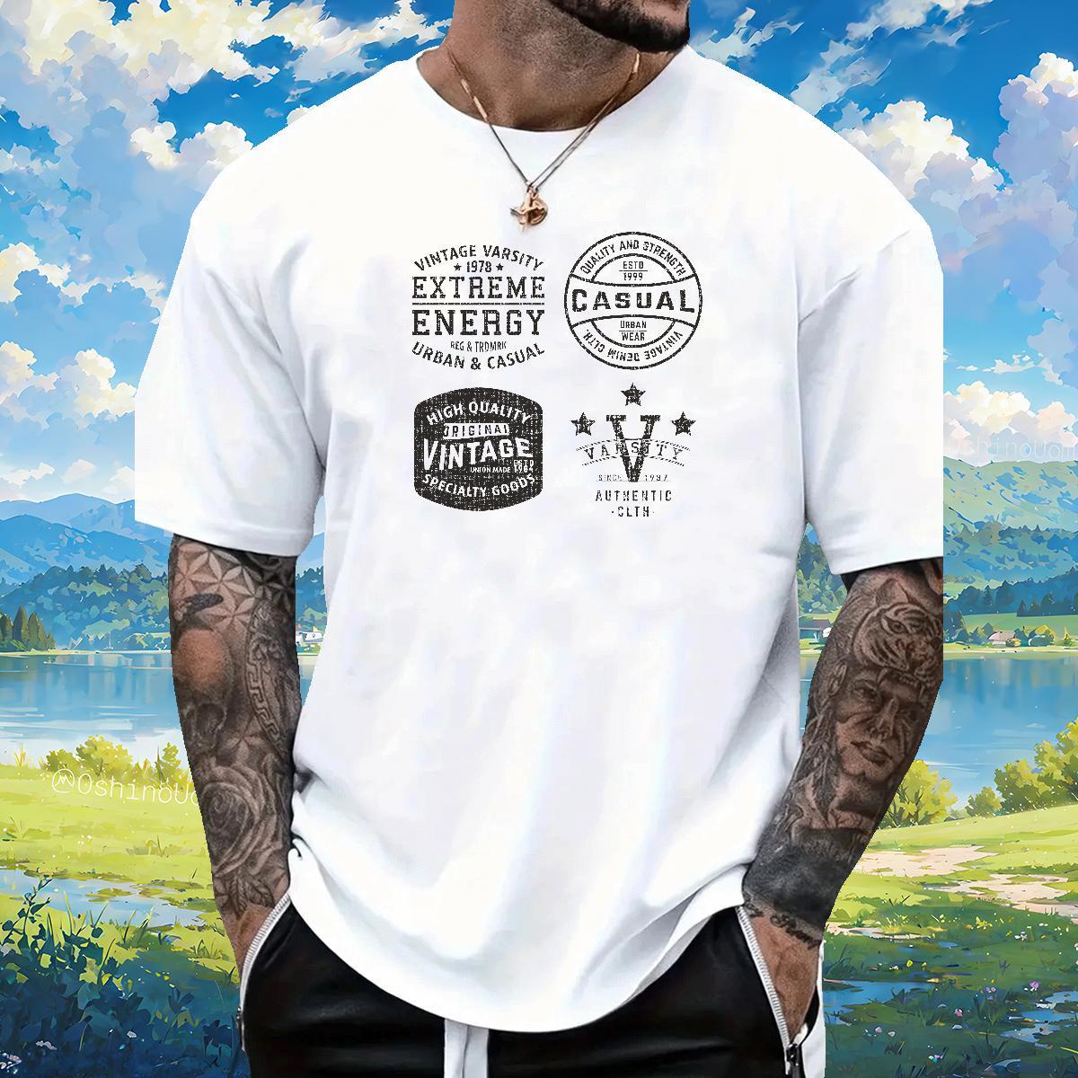 TOP Quality letter 100% Cotton 230g Tshirts Spring Summer Breathable Short Sleeve T Shirts Men Customized Customized Print Tops Shirt