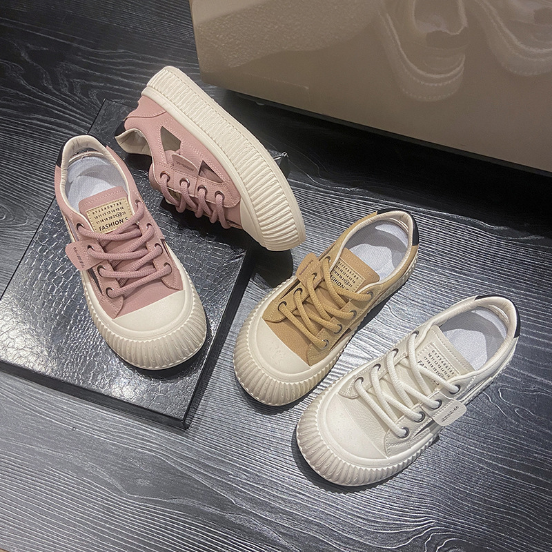Ddmysports Little White Women S Summer New Korean Edition Instagram Female Student Leisure Ollow Breathable Versatile Board Shoes Street Shoot M OUTDO
