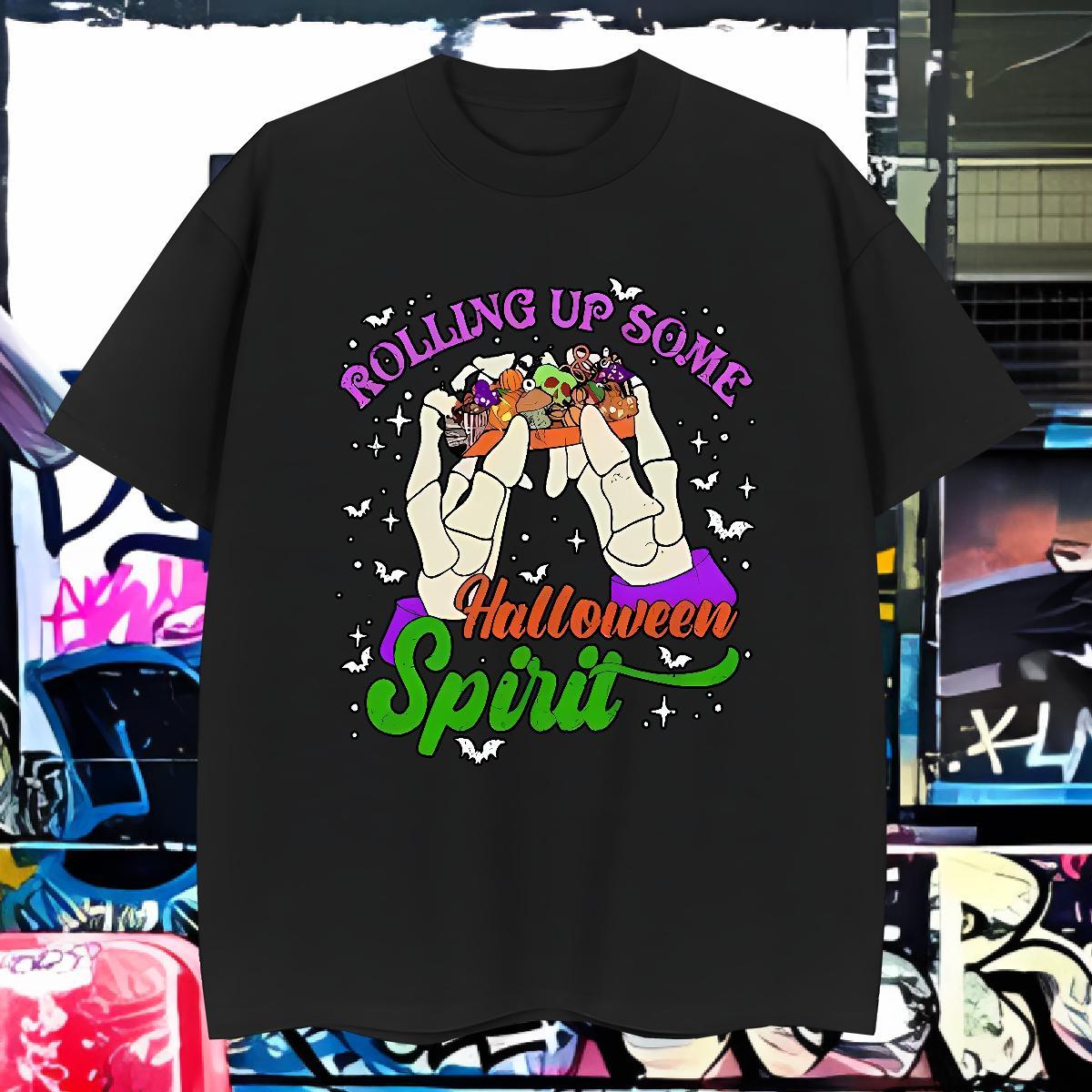 Designer Tshirts halloween Street wear Hip Hop 100% Cotton 230g Wear Pure Cotton High Quality T-Shirts Custom Anime