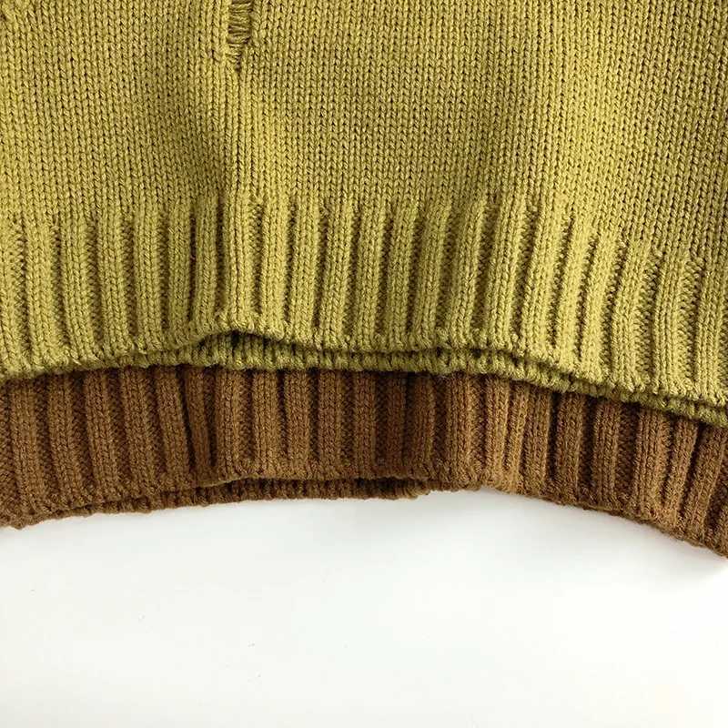 Autumn Spring Baby Girls Boys Knitting Vest Sleeveless Solid Color Knitting Pullover Sweater Korean Style Kids Knitting VestXJ240819