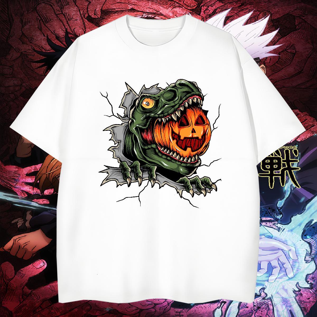 Brand T Shirts Men crocodile Pure Cotton Street wear Hip Hop Custom Anime 230g Pure Cotton Tshirt for Man Woman 2024 New Clothes