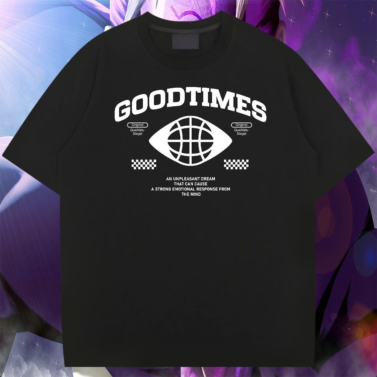 Cool Men Tshirts Casual Daily Wear 230g Cotton DIY Logo Oversized Breathable Short Sleeve letter T-Shirts 2024 Summer Clothes