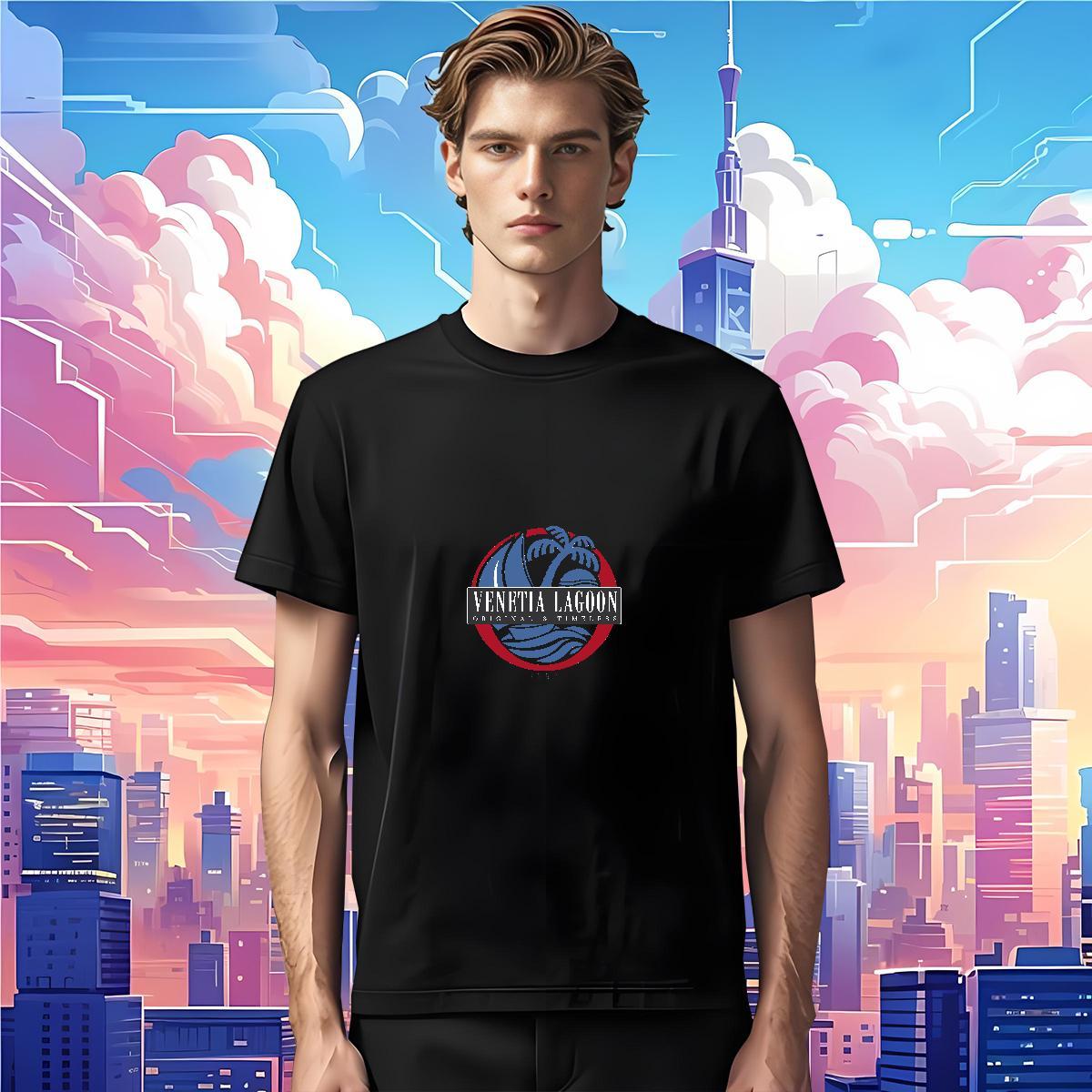 Comfortable beach 230g 100% Cotton Tshirts Home Outdoor Round Neck Short Sleeve T-Shirts DIY Custom Print Plus Size Tops Shirt
