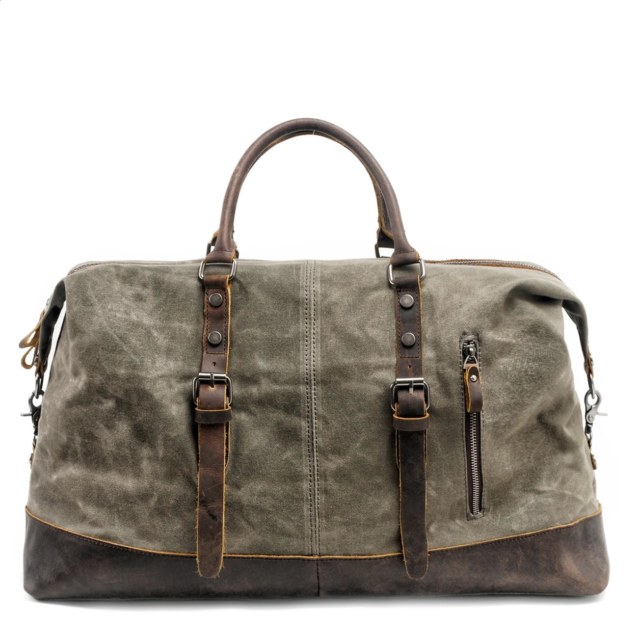 Men Travel Bags M Hand Luggage Bags Canvas Leather Travel Duffel Bags Shoulder Bags Large Capacity Weekend Overnight 240819