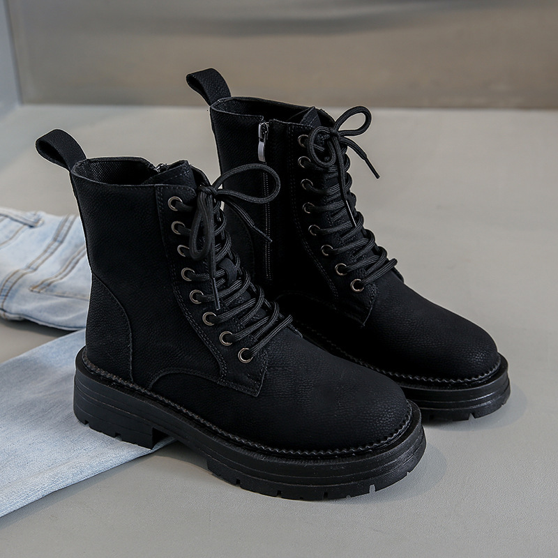 Ddmysports Instagram Trendy Martin Women S Summer New British Thick Sole Student Short Versatile Motorcycle Yellow Boots OUTDOOR