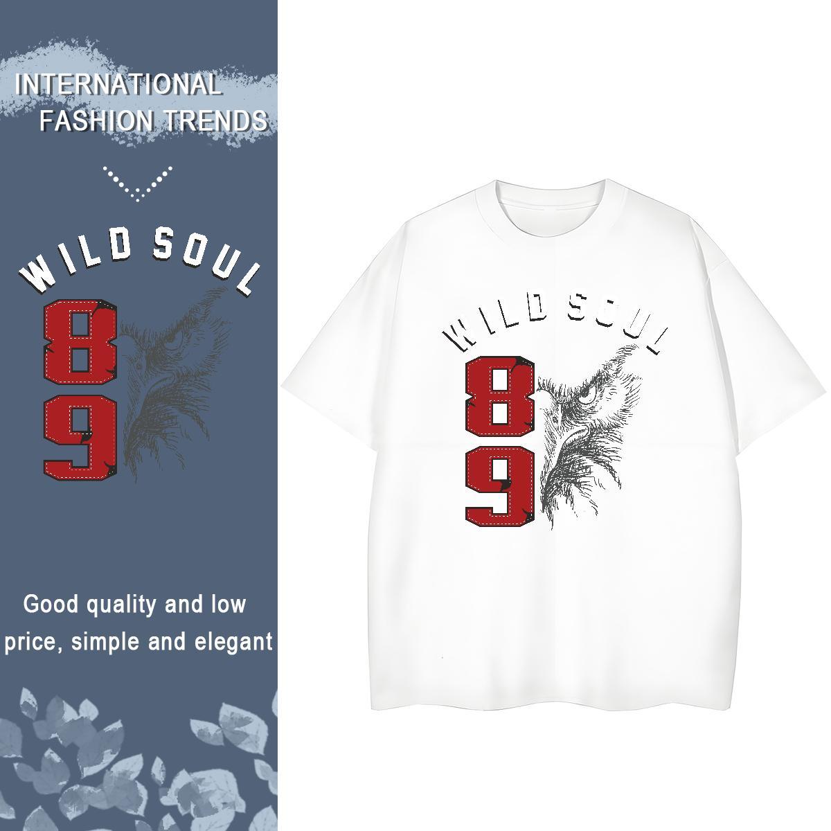 Designer Tshirt for Man Woman Casual Daily Wear Crew Neck Breathable Polos Designer Nice 230g Cotton eagle Custom Print Oversized Womens T Shirts