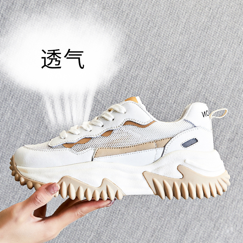 Ddmysports Absorbing Film Sole Dad Summer New Versatile Children S Dissolved Sports Women Casual Genuine Leather Shoes OUTDOOR