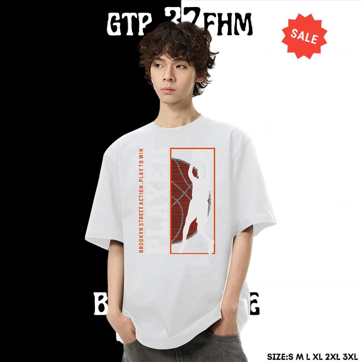 Unisex Couples T Shirts Anime Printing Street 230g Cotton Custom Printing Short Sleeve O-Neck basketball Mens T Shirts Brand Polos