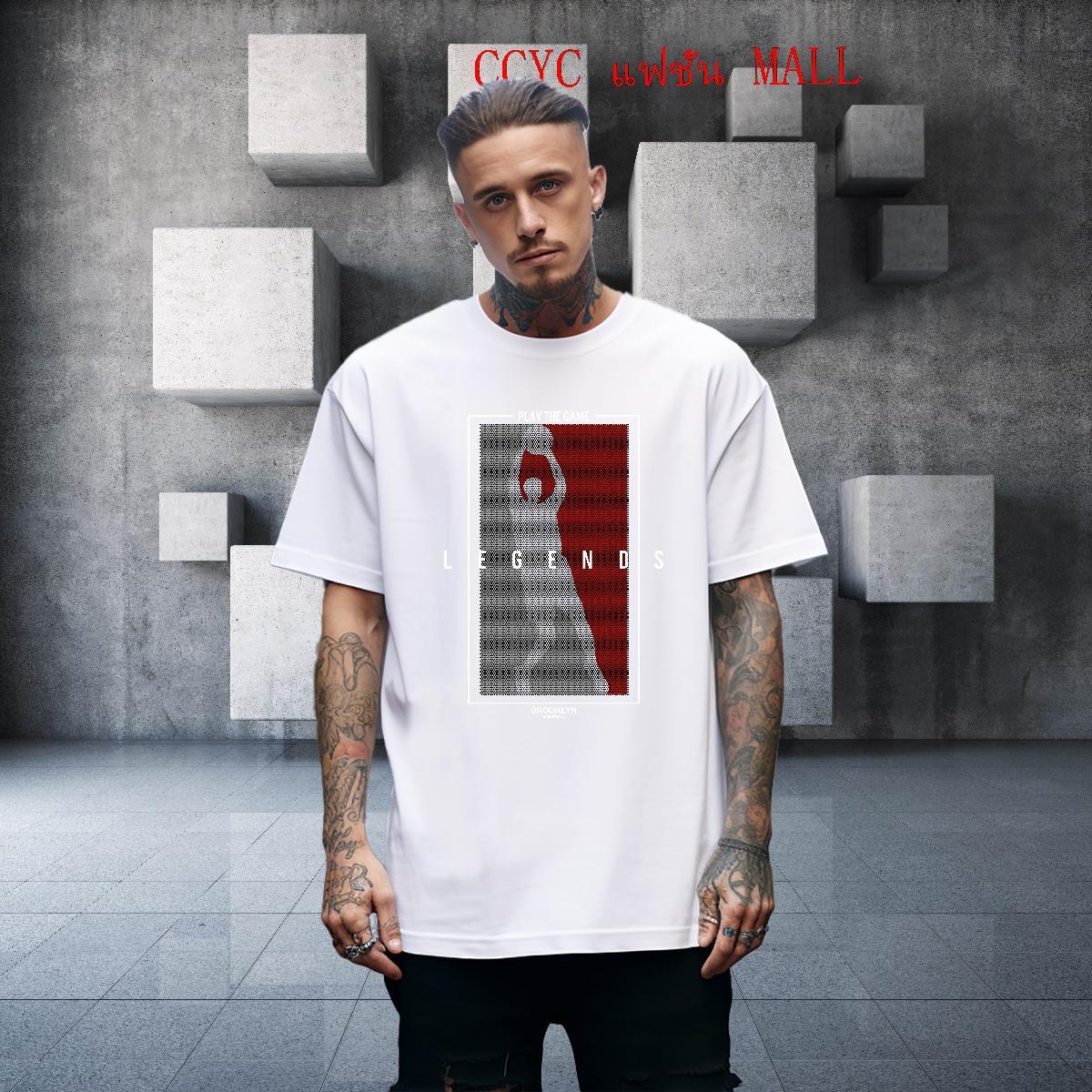 Cool Men Clothes T-Shirt Street wear Hip Hop 100% Cotton 230g Graphic Breathable basketball Men T Shirts 2024 DIY Polos