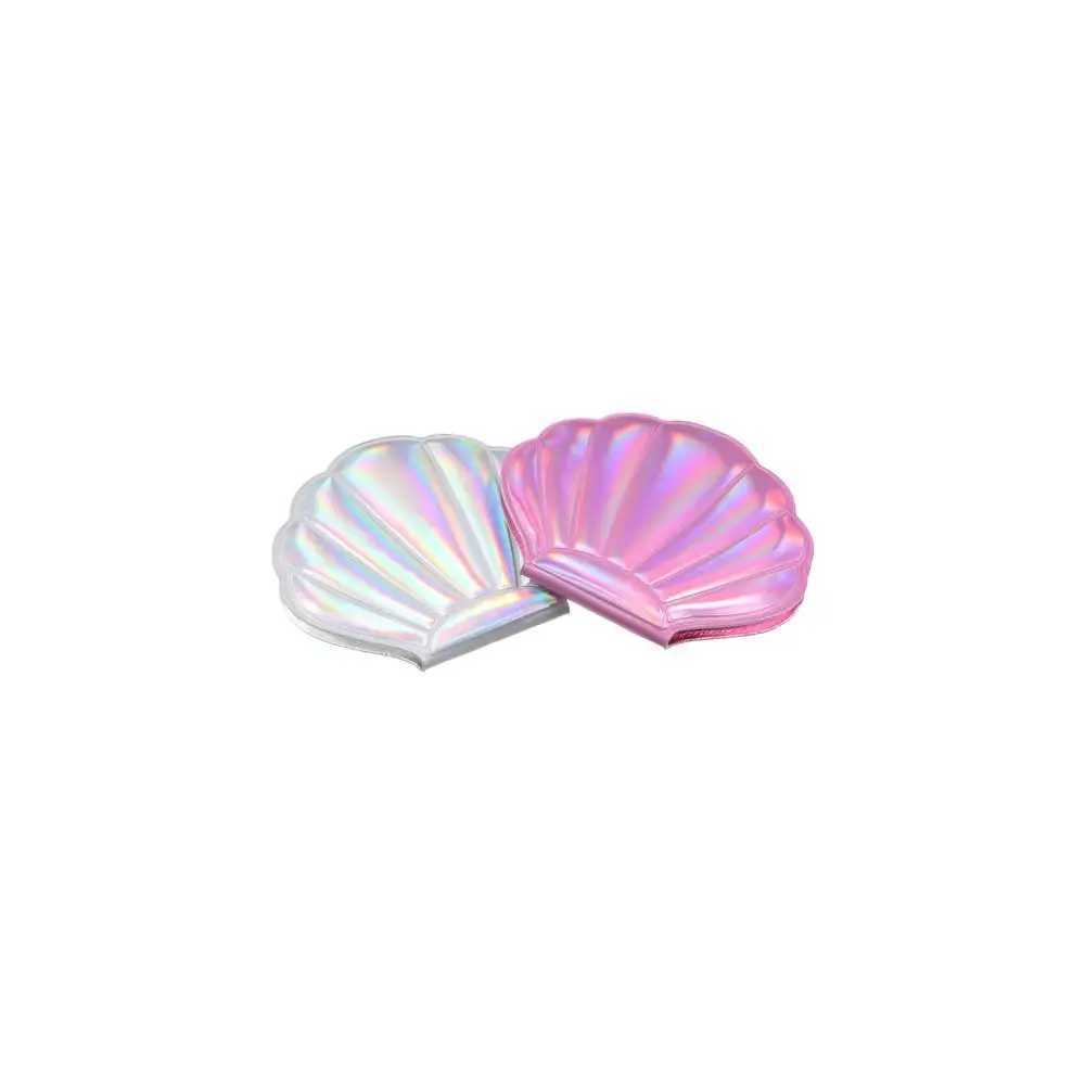 Double-sided Foldable Student Gift Travel Dressing Compact Mirror Pocket Cosmetic Mirror Mini Makeup Mirror Shell Vanity Mirror Y240819