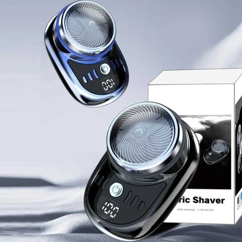 Electric Mini Shaver USB Charging Portable Waterproof Shaver Mens Travel Shaver Facial Care New 2024 W240819
