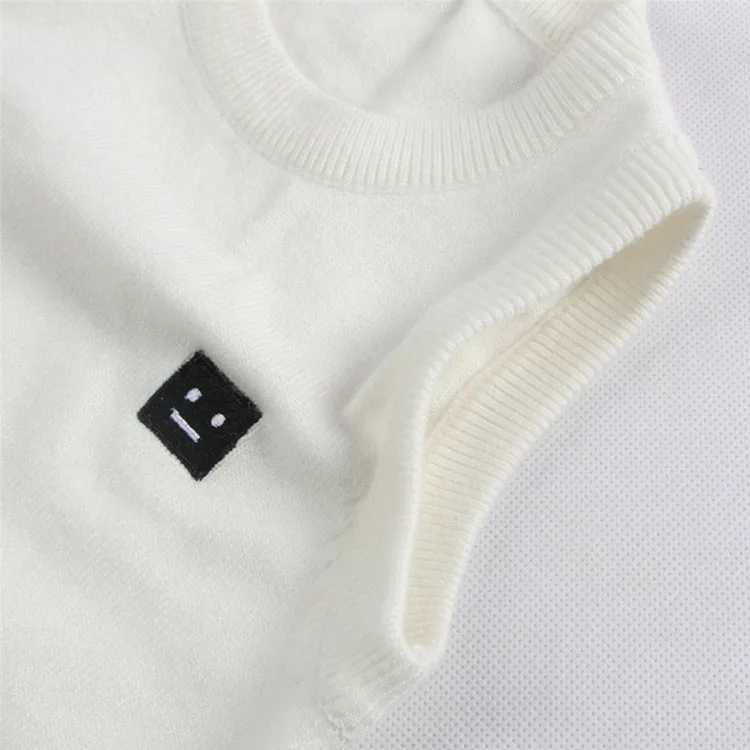 Children Vests Sweaters Cotton vest Children top quality sleeveless sweaters Kids boys O-Neck pullover knitting vest coatXJ240819