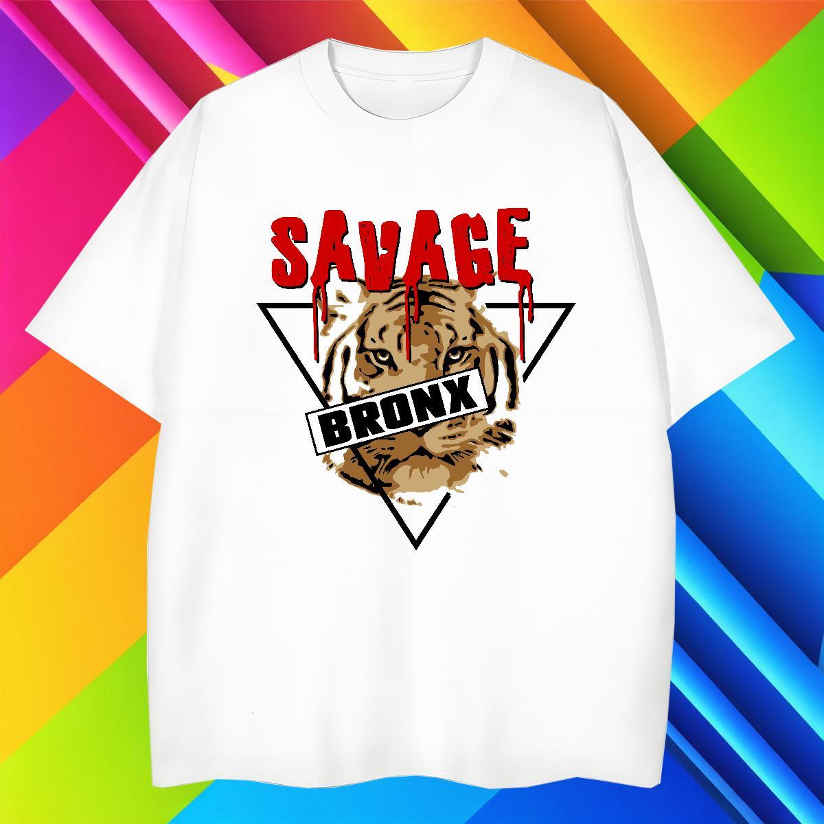 Free Shipping T-Shirts tiger Breathable Short Sleeve Sports Casual DIY 100% Cotton 230g Couples T Shirts Customized Tees
