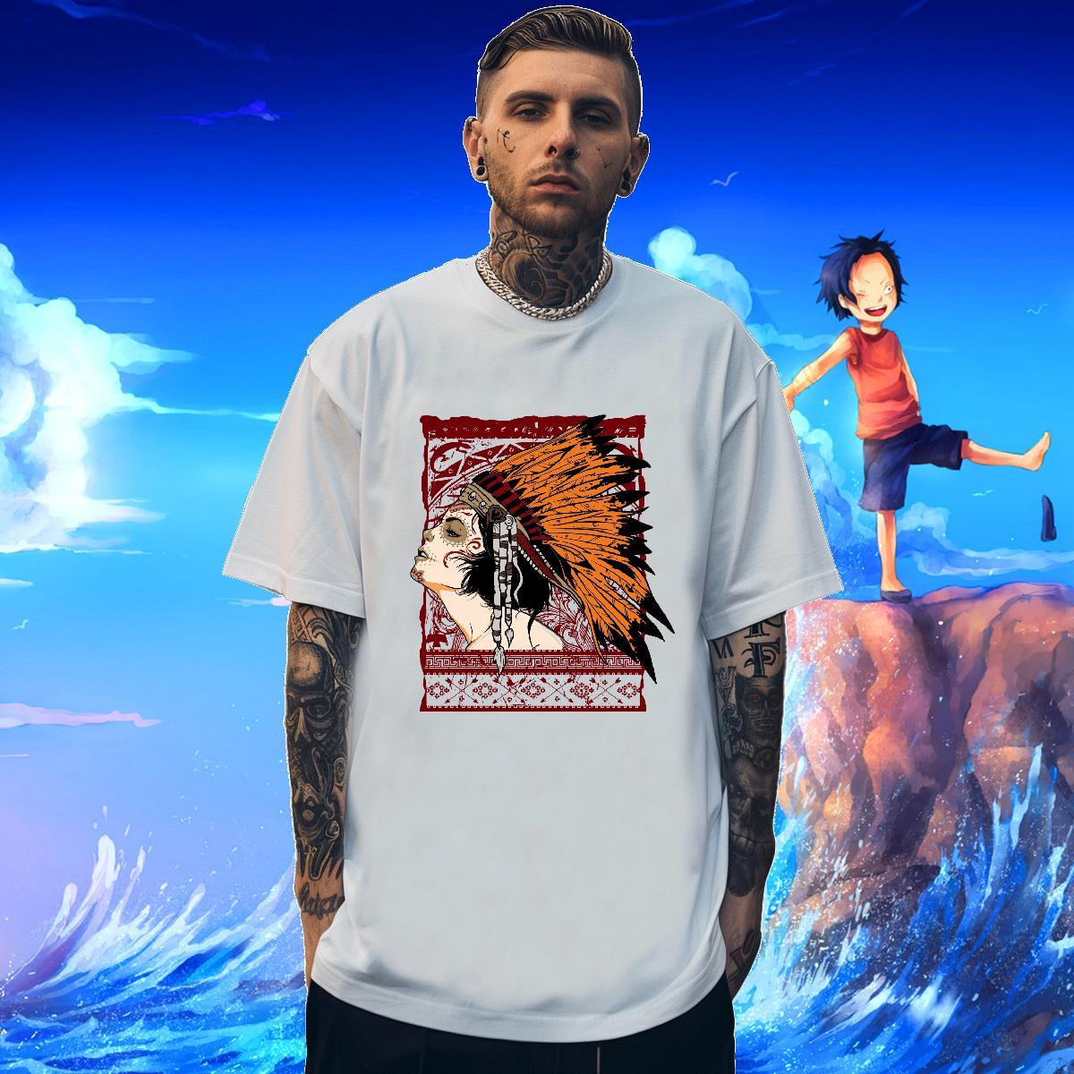 T Shirt For Man 100% Cotton 230g man Street Casual Breathable Oversized 3XL 4XL Mens Tshirts 2024 New Classic Tees