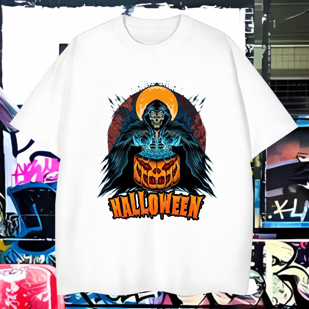 T-Shirts 230g Cotton sorcerer Sport Breathable Soft Black Oversized Men Tshirts Fashion Designer Cool Tops Tees