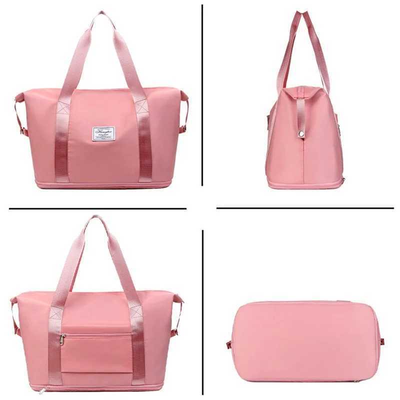 Folding Travel Bags Waterproof Tote Travel Luggage Bags For Women Large Capacity Multifunctional Travel Duffle Bags Handbag CL240820