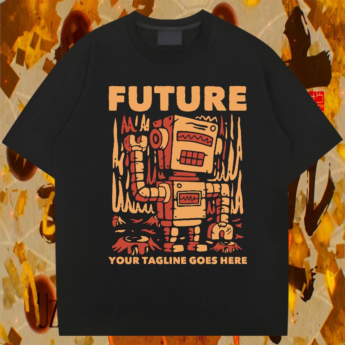 High Quality letter 230g 100% Cotton Tshirts Hip Hop Short Sleeve O-Neck T Shirts Men Brand Custom Anime Tees Shirts