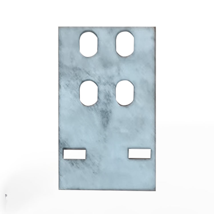 Welded Connection Anchor Plate - Posterior Mount, Hot Dip Zinc Coated