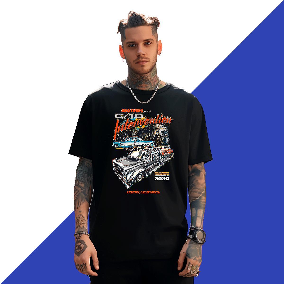Cool Design car 100% Cotton 230g Mens Tshirts Summer Casual Short Sleeve Soft Men T Shirts 2024 New Custom Printing Tees
