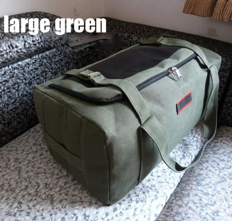 ANAARE Men Travel Bags Large Capacity Women Luggage Travel Duffle Bags Canvas Big Travel Handbag Folding Trip Bag Waterproof 240819