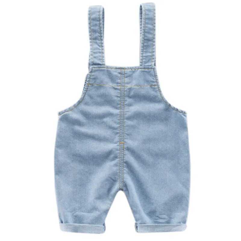 Jean Overalls a little girl and boy cute jeans with adjustable shoulder straps for toddlers W241227