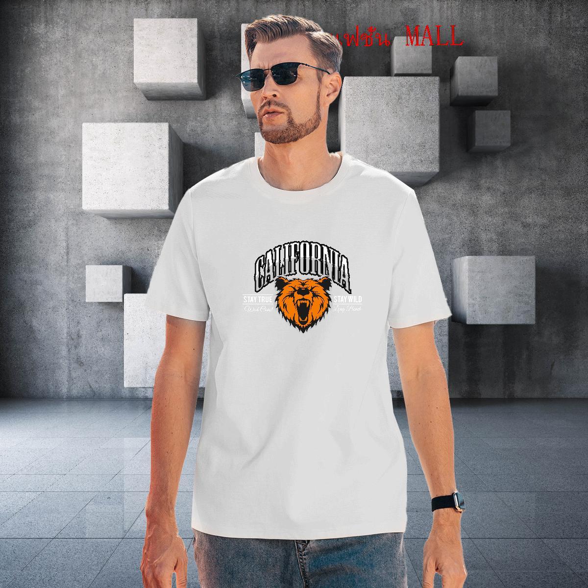 High Quality T Shirt For Man animal Breathable Crew Neck Street wear Hip Hop White Plus Size 100% Cotton 230g Men Clothes T-Shirt Fashion Design Polos