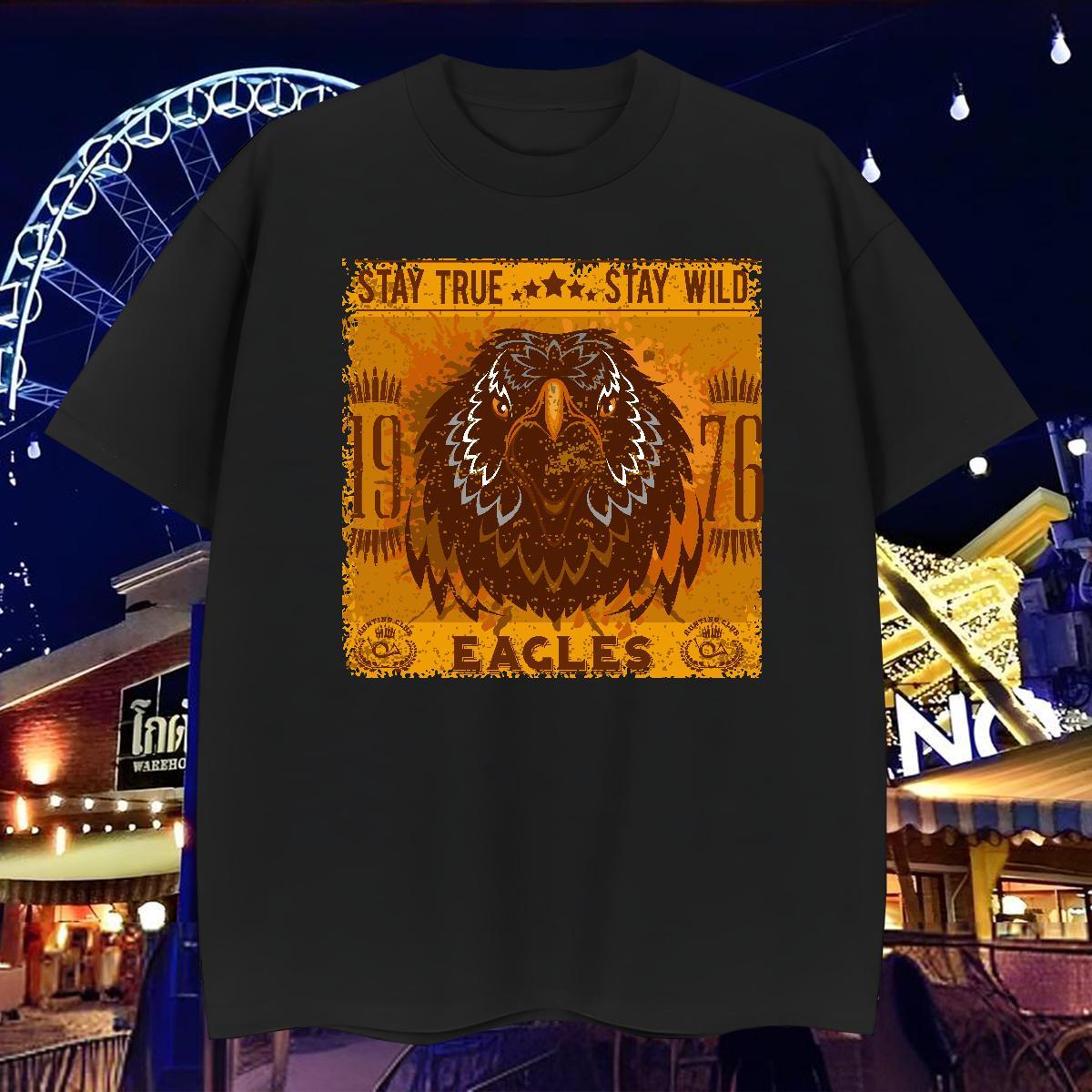 2024 New Men Tees eagle Anime Printing Street 230g Cotton Tops Tees Crew Neck Breathable High Quality T-Shirts Plus Size Cartoon