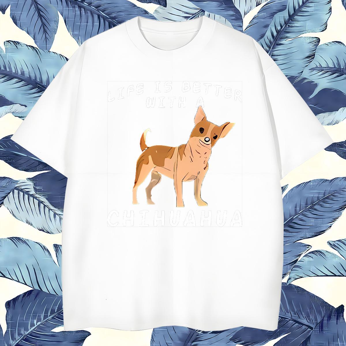 Fashion Designer Tshirts dog Spring Summer 230g Cotton Tops Tees Breathable Short Sleeve Loose Fit Men T Shirts Custom Print Plus Size