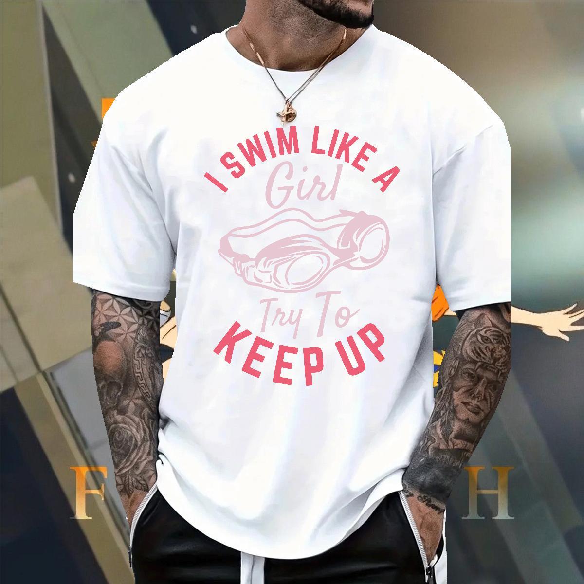 Popular monogram 100% Cotton 230g Mens Tshirts Street Breathable Short Sleeve T shirt 2024 New DIY Anime Clothes