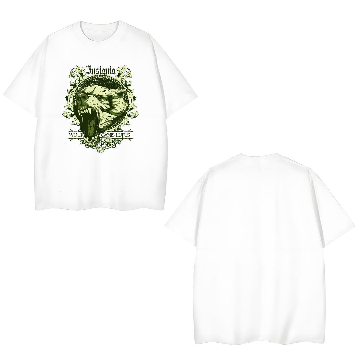 High Quality Man T Shirts lion Short Sleeve O-Neck Hip Hop Oversized 3XL 4XL 230g 100% Cotton Mens Tshirts 2024 Designer Clothings