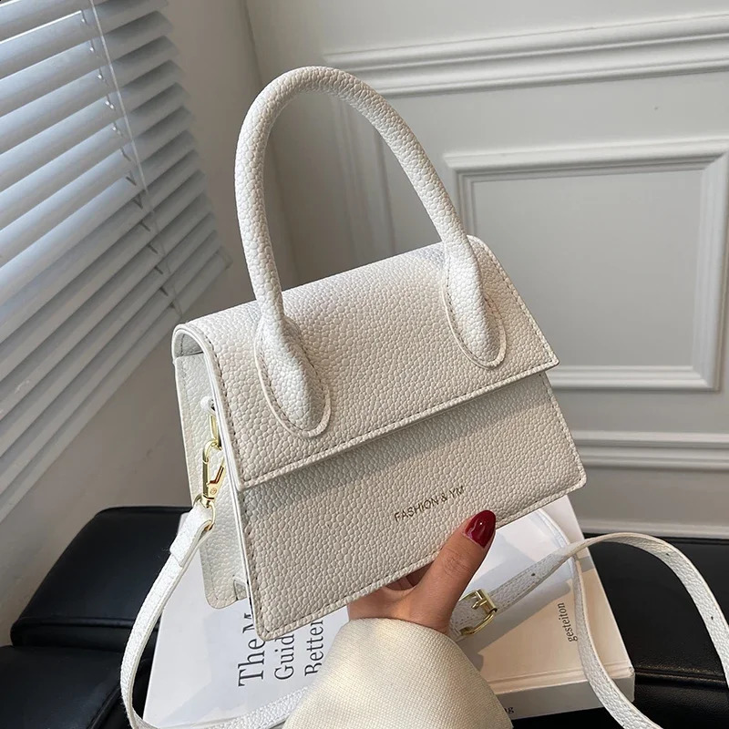 Top Handbag Small Size Single Handle Clutch for Crossbody Messenger Bag Solid Color Woman Hand Bags 240820 b9cf