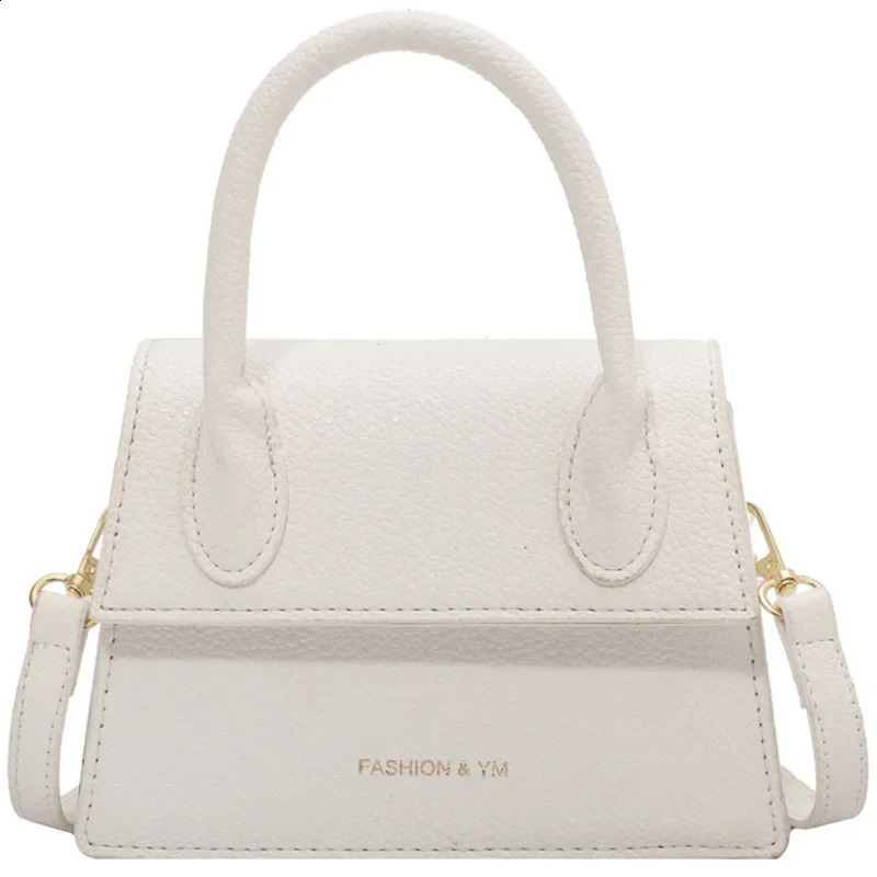 Top Handbag Small Size Single Handle Clutch for Crossbody Messenger Bag Solid Color Woman Hand Bags 240820 b9cf