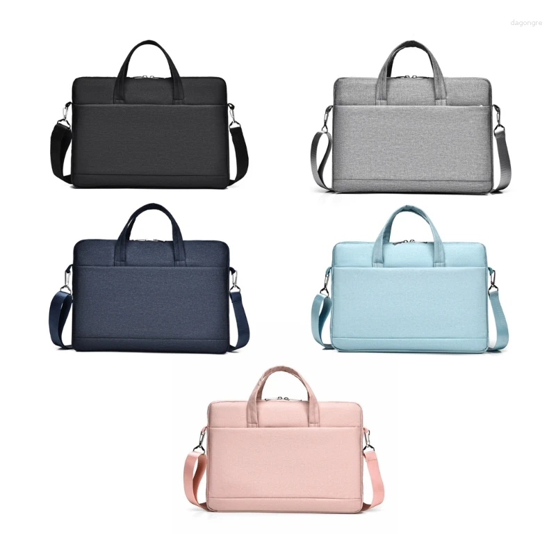 Laptop Briefcase Bag Women - Lightweight Carrying hot Case with Adjustable Strap for Business and School, 13 Inch, Black