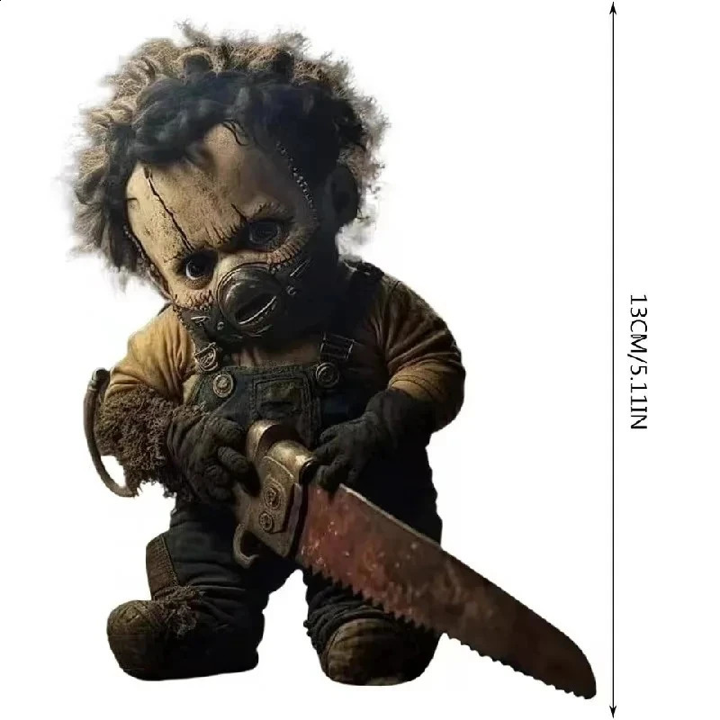Horror Movie Series Doll Statues Resin Decorated Clown Halloween 240819