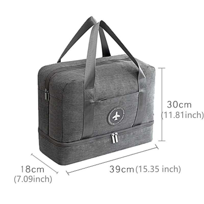 Travel Organizer Bag Large Capacity Luggage Bag School Man Women Travel Carry on Luggage Dry Wet Separation Storage Bag Bolsas CL240820