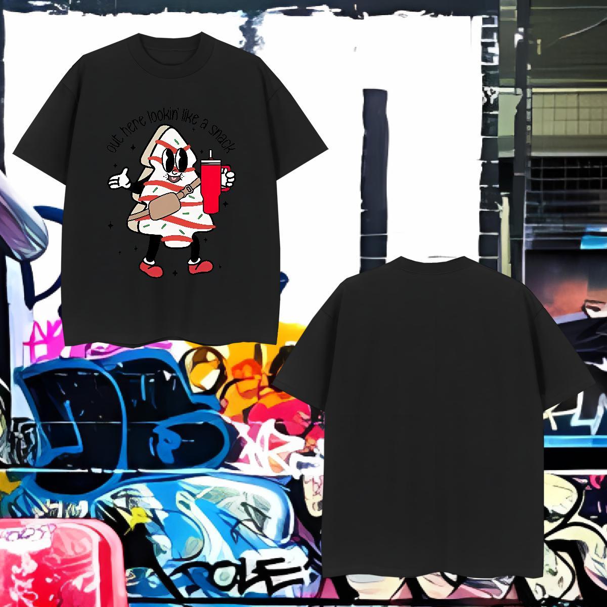 Men T Shirts 230g Cotton cartoon Spring Summer Breathable Short Sleeve DIY Anime Men Tshirts Fashion TOP Quality Clothings