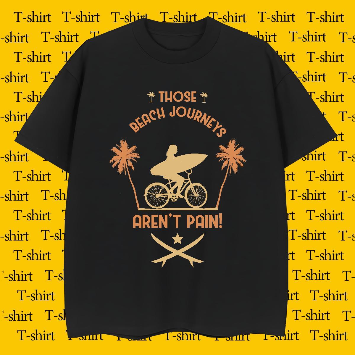 Cool sea 230g Cotton Couples T Shirts Spring Summer Breathable Crew Neck Men T Shirts Fashion Custom Print Plus Size Polos