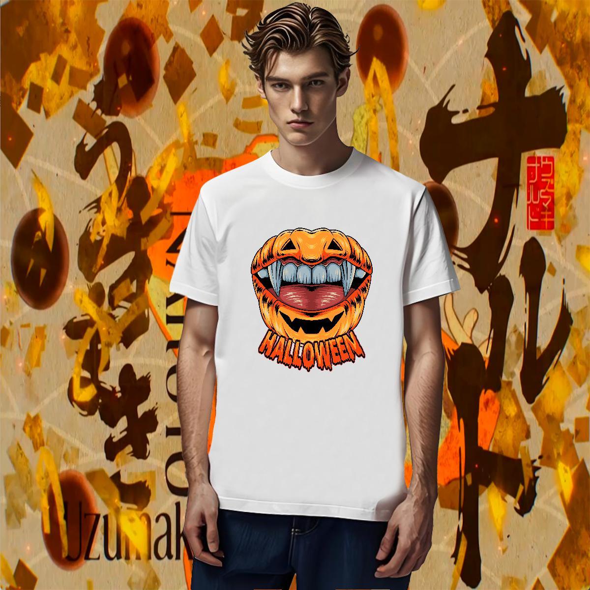 TOP Quality T-Shirts halloween Short Sleeve O-Neck Hip Hop Street Custom Big Size 100% Cotton 230g Men Clothes T-Shirt Designer Wear