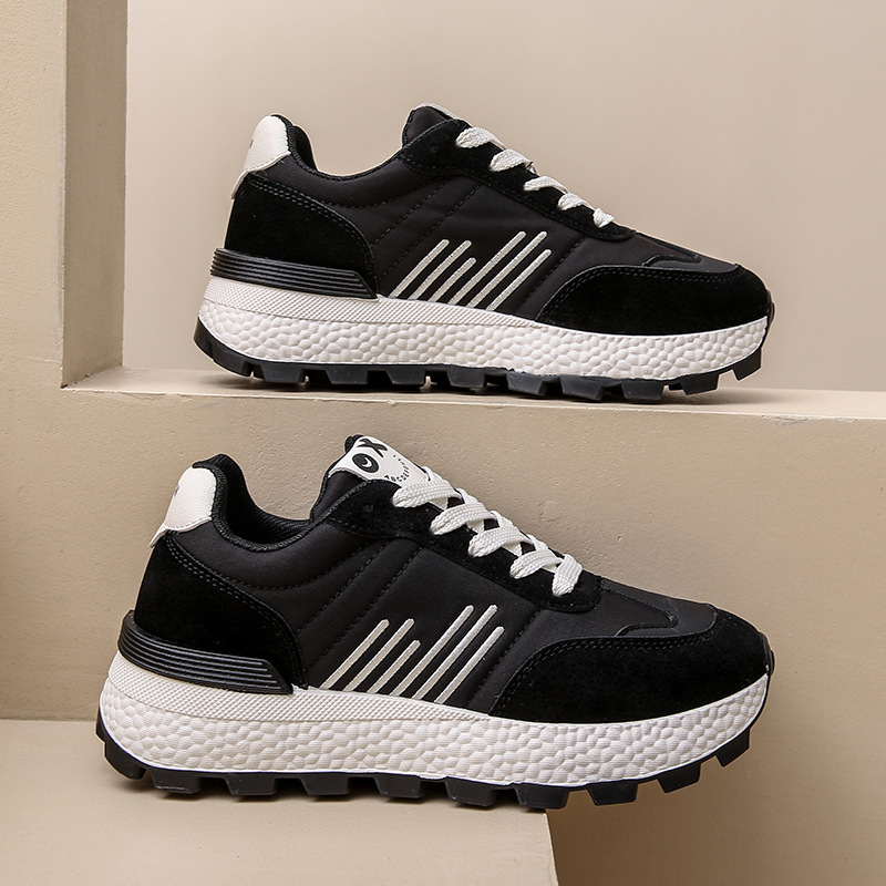 Ddmysports Instagram Korean New Forrest Gump For Women Spring Student Sports Running Casual Shoes Thick Sole Eightened J OUTDOOR