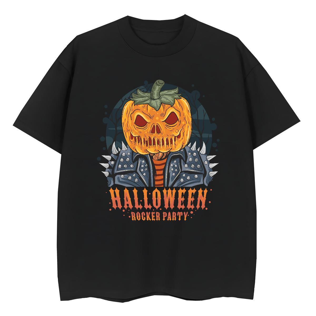 Cool Design Man T Shirts pumpkin Breathable Sports Casual Plus Size Custom 230g Pure Cotton Men Tees Designer Fashion Tops