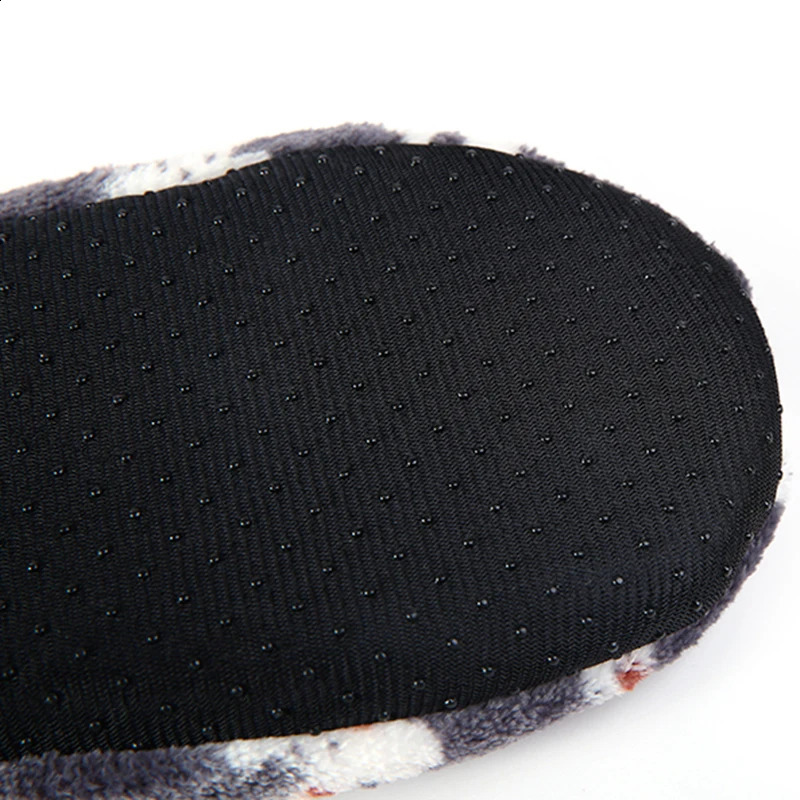 Mntrerm Warm At Home woman Slippers Cotton Shoes Plush Female Floor Shoes Non-slip Indoor Bow tie dots Shoes woman Home Slipper 240819
