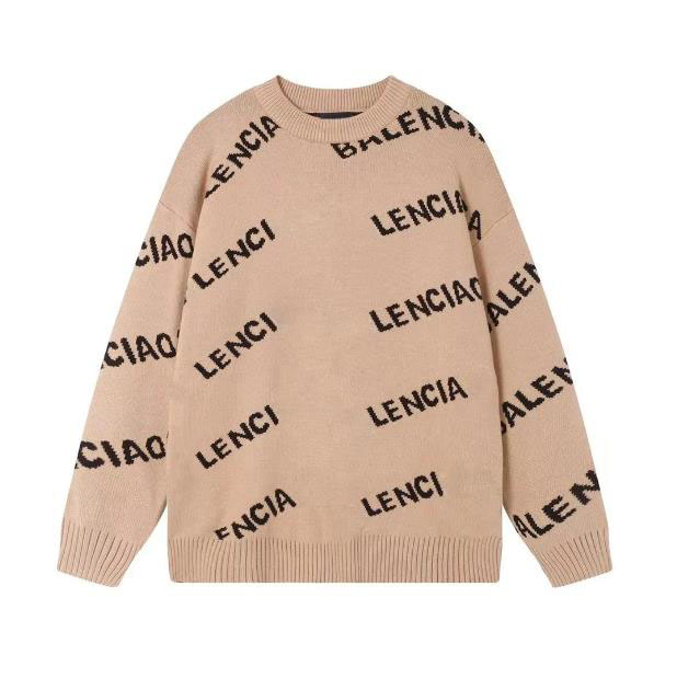 Mens Sweaters designer loose sweaters high retro knitwear mens womens with the same autumn winter sweater