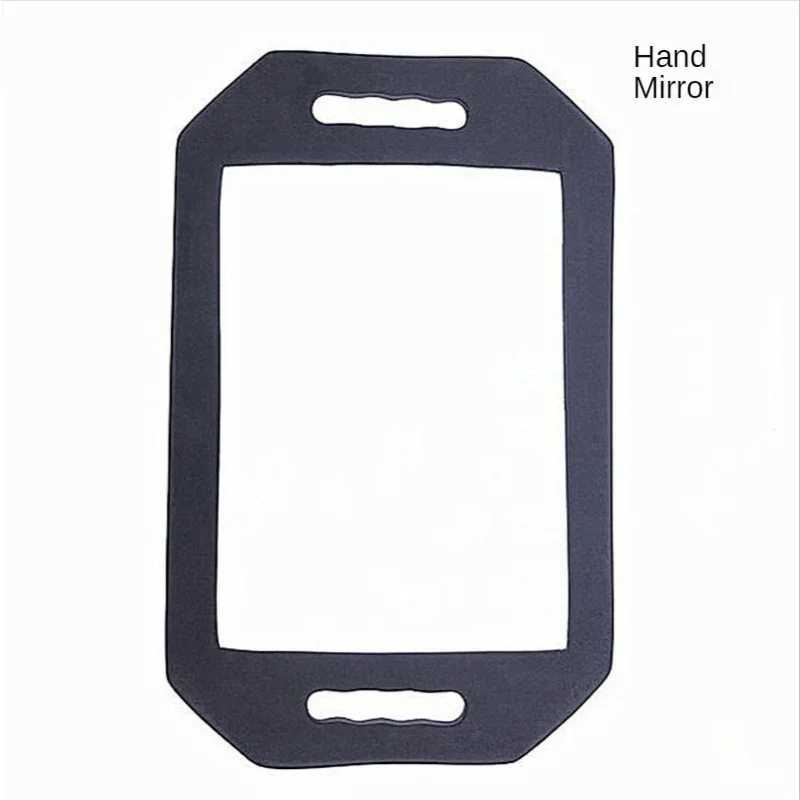 1pcs Mirror Wall Mount Makeup Back Shockproof Foam Square Hair Hairdressing Supplies Y240819